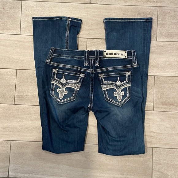 Rock Revival Arlene boot cut jeans size 27 - Picture 4 of 10